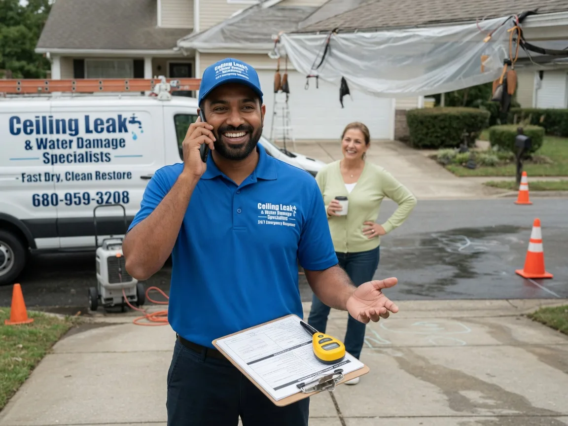Ceiling Leak Cleanup West Finley, PA FAQs